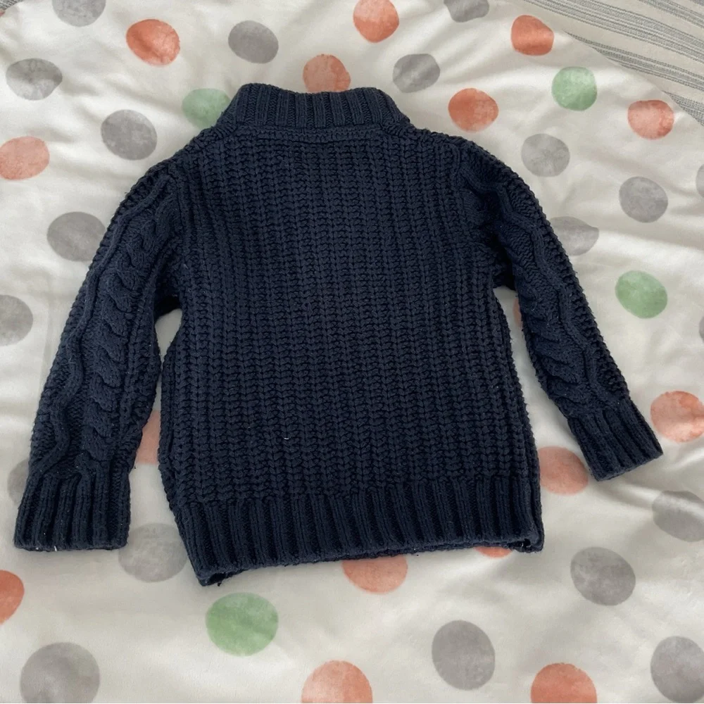 Toddler Boy Button Down Shirts and Sweater Bundle - Size 2T
